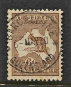 STAMP STATION PERTH Australia #96 Kangaroo FU Wmk.203 CV$13.00