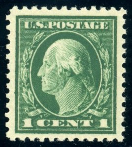 US Stamp #498 Washington 1c - PPSE Cert - XF 90 - MNH - SMQ $45.00