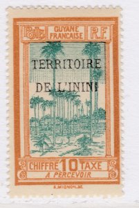 French Colony Inini Postage Due 1932-41 10cMH* Stamp A22P17F8846-