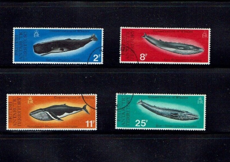 British Antarctic Territory: 1977 Whale Conservation, FU set