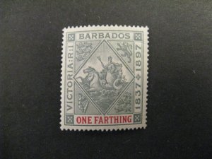 Barbados #81 mint hinged  a23.5 9544