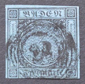 Baden Sc # 8, F Used