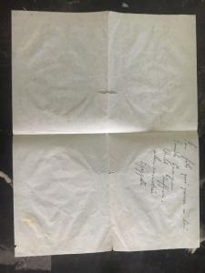 1940 Alexandria Egypt Dual Censored Cover to Caylus France Letter Enclosed