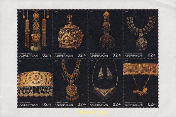 602458 MNH AZERBAIYAN 2017 JOYAS