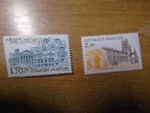 France  #   1947-48  MNH