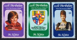 Saint Kitts Scott 96-98 Mint never hinged.