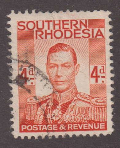 Southern Rhodesia 45 King George VI 1937