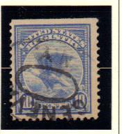 #F1 used/vf  single 10c Eagle Ultramarine 1911 Issue