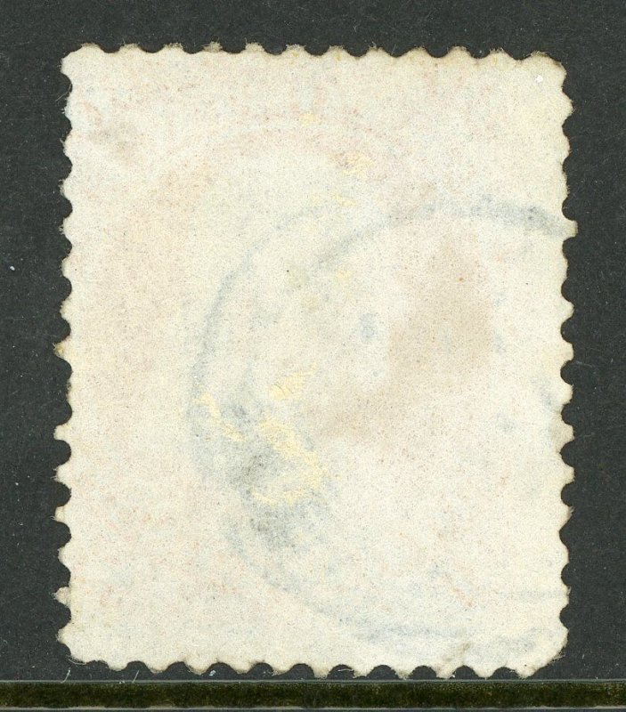 USA 1861 Franklin 30¢ Orange Scott # 71 VFU M38 ⭐⭐⭐⭐