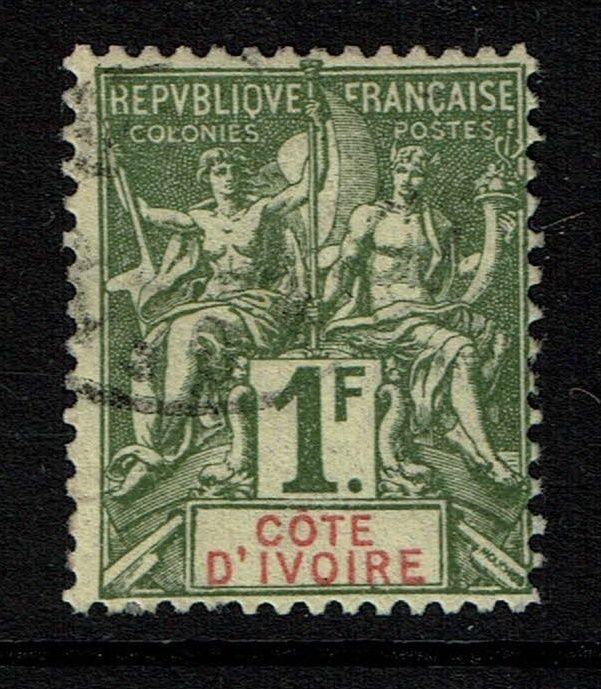 Ivory Coast SC# 17, Used - Lot 022617