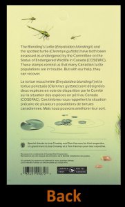Canada 3179a-3179b Endangered Turtles P pane 5 B MNH 2019
