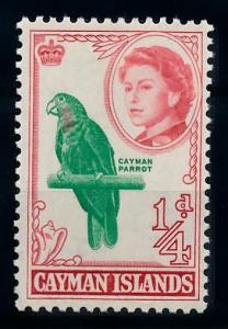 [64316] Cayman Islands 1962 Birds Parrot From Set MLH