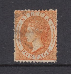 St. Lucia, Scott 10 (SG 14), used