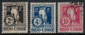 Indochina #J5-6*,8  CV $3.90