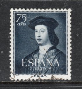 Spain Scott#  788  used  singles