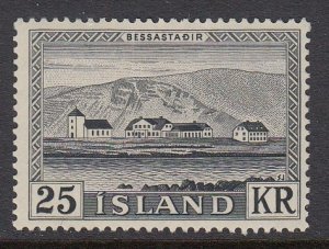 Iceland 305 25k Bessastadir mnh