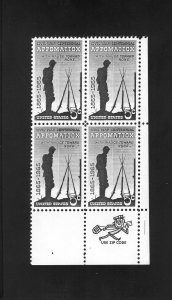 1182 Appomatiox, MNH LR-ZIP blk/4