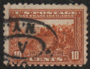 USA #404 Fine+, bold town cancel, vibrant color! Retail $70