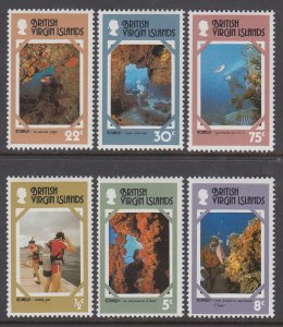 British Virgin Islands 327-332 MNH VF