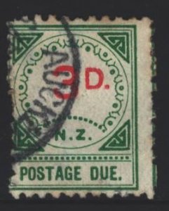 New Zealand Sc#J4 Used