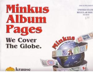Minkus Album - U.S. Regular Supplement - 2000