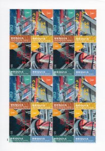 Bequia 2008 America's Cup Yachting Championship Mini-Sheetlet (16) MNH