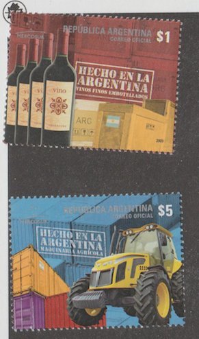 Argentina Scott #2524-2525 Stamp  - Mint NH Set