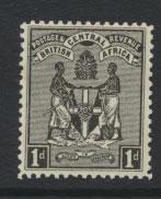 Nyasaland (British Central Africa) BCA SG 32 Mint Light Hinge 