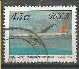 SOUTH AFRICA, 1993 used 45c, Aircraft, Scott 849y