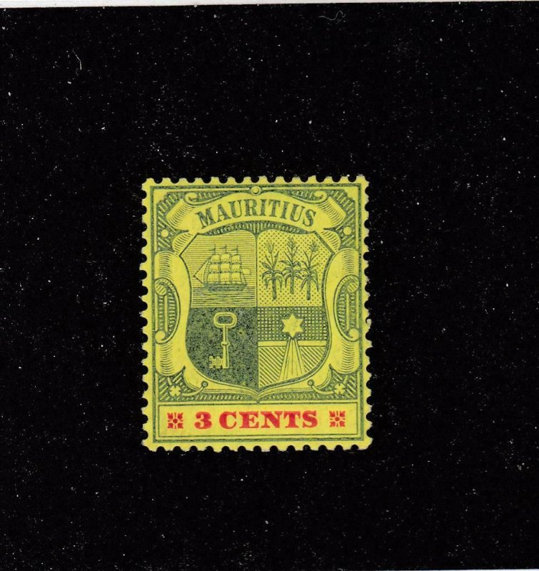 MAURITIUS  # 130 VF-MNH 3cts CAT VALUE $22.50