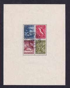 Surinam   #263a   cancelled  1953  sheet