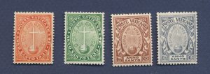 VATICAN - Scott B1-B4  - hinged - 1933