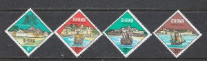 Ghana 301-04 MNH 1967 Castles (ap7902)