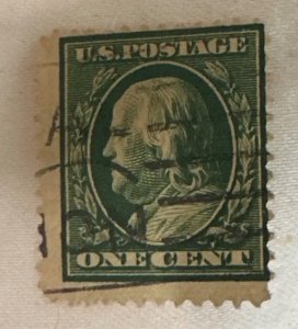 Benjamin Franklin 1 cent