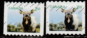 Canada   2714 + 2717     (O)    2014   Les $2.50