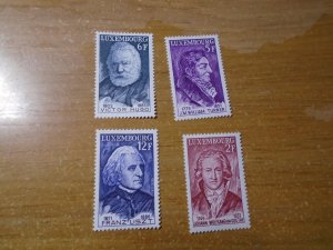 Luxembourg  #  593-96   MNH