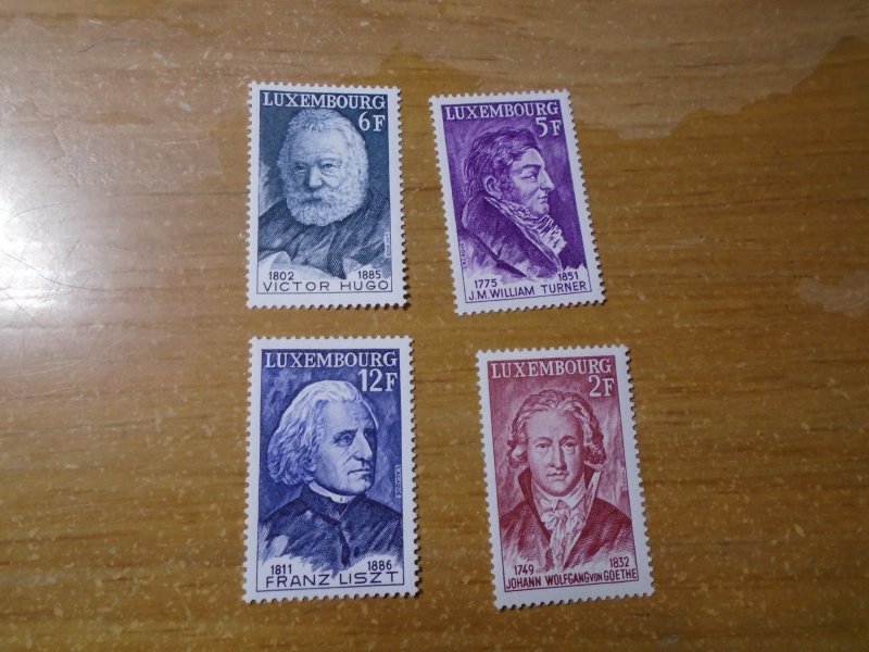 Luxembourg  #  593-96   MNH