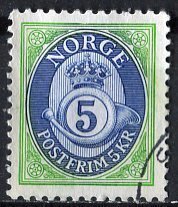 Norway; 1992: Sc. # 964: Used Single Stamp