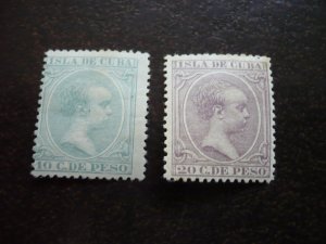 Stamps - Cuba - Scott# 135,139,143,146,149,153 - Mint Hinged Set of 6 Stamps