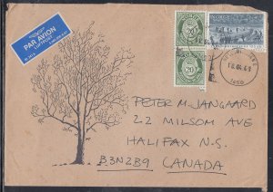 Norway - Apr 1969 Cover to Canada