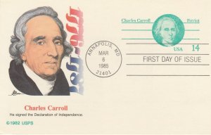 Scott# UX106 UPSS#S124 Fleetwood FDC US Postal Card.