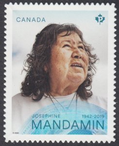 Canada - 3453i Indigenous Leaders Die Cut From Quarterly Pack (2024)  - MNH