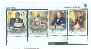 Gibraltar #1142-1145  Single (Complete Set)