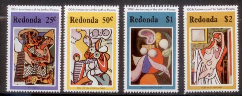 Antigua - Redonda 1981 Picasso MNH-OG CO2