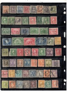 US EARLY 1900'S COLLECTION MINT/USED