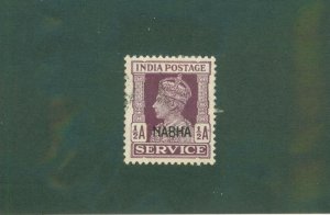 India Nabha State 042 MH CV $4.75 BIN $2.40