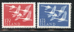 Iceland # 298-9, Mint Hinge.