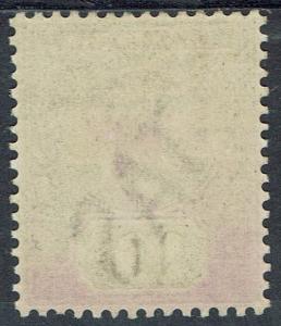 TASMANIA 1892 QV TABLET 10/- WMK TAS 