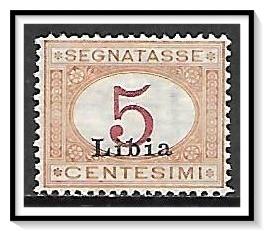 Libya #J1 Postage Due MNH