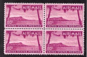 C46 Mint,OG,NH... Block of 4... SCV $18.00... XF